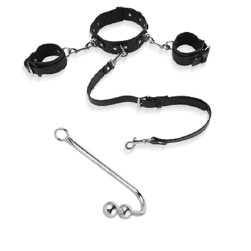 Elegant and with Anal Collar Beaded Cuffs Hook 5334 0612